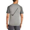 Mens Sublimated PosiCharge Tri Blend Wicking Raglan Tee Thumbnail