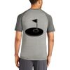 Mens Sublimated PosiCharge Tri Blend Wicking Raglan Tee Thumbnail