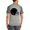 Mens Sublimated PosiCharge Tri Blend Wicking Raglan Tee Thumbnail