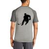 Mens Sublimated PosiCharge Tri Blend Wicking Raglan Tee Thumbnail