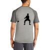 Mens Sublimated PosiCharge Tri Blend Wicking Raglan Tee Thumbnail
