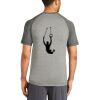 Mens Sublimated PosiCharge Tri Blend Wicking Raglan Tee Thumbnail