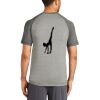 Mens Sublimated PosiCharge Tri Blend Wicking Raglan Tee Thumbnail
