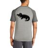 Mens Sublimated PosiCharge Tri Blend Wicking Raglan Tee Thumbnail