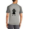 Mens Sublimated PosiCharge Tri Blend Wicking Raglan Tee Thumbnail