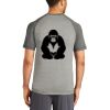 Mens Sublimated PosiCharge Tri Blend Wicking Raglan Tee Thumbnail