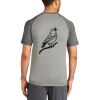 Mens Sublimated PosiCharge Tri Blend Wicking Raglan Tee Thumbnail