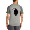 Mens Sublimated PosiCharge Tri Blend Wicking Raglan Tee Thumbnail