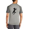 Mens Sublimated PosiCharge Tri Blend Wicking Raglan Tee Thumbnail