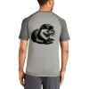 Mens Sublimated PosiCharge Tri Blend Wicking Raglan Tee Thumbnail