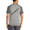 Mens Sublimated PosiCharge Tri Blend Wicking Raglan Tee Thumbnail