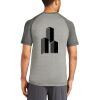 Mens Sublimated PosiCharge Tri Blend Wicking Raglan Tee Thumbnail