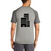 Mens Sublimated PosiCharge Tri Blend Wicking Raglan Tee Thumbnail