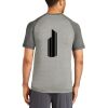 Mens Sublimated PosiCharge Tri Blend Wicking Raglan Tee Thumbnail