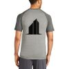 Mens Sublimated PosiCharge Tri Blend Wicking Raglan Tee Thumbnail