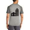 Mens Sublimated PosiCharge Tri Blend Wicking Raglan Tee Thumbnail