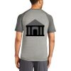 Mens Sublimated PosiCharge Tri Blend Wicking Raglan Tee Thumbnail