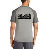 Mens Sublimated PosiCharge Tri Blend Wicking Raglan Tee Thumbnail