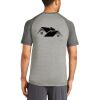 Mens Sublimated PosiCharge Tri Blend Wicking Raglan Tee Thumbnail