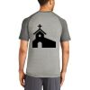 Mens Sublimated PosiCharge Tri Blend Wicking Raglan Tee Thumbnail