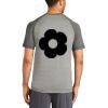 Mens Sublimated PosiCharge Tri Blend Wicking Raglan Tee Thumbnail