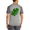 Mens Sublimated PosiCharge Tri Blend Wicking Raglan Tee Thumbnail