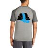 Mens Sublimated PosiCharge Tri Blend Wicking Raglan Tee Thumbnail