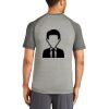 Mens Sublimated PosiCharge Tri Blend Wicking Raglan Tee Thumbnail