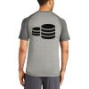 Mens Sublimated PosiCharge Tri Blend Wicking Raglan Tee Thumbnail