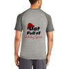Mens Sublimated PosiCharge Tri Blend Wicking Raglan Tee Thumbnail