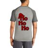 Mens Sublimated PosiCharge Tri Blend Wicking Raglan Tee Thumbnail