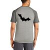 Mens Sublimated PosiCharge Tri Blend Wicking Raglan Tee Thumbnail