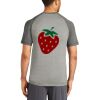 Mens Sublimated PosiCharge Tri Blend Wicking Raglan Tee Thumbnail
