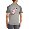 Mens Sublimated PosiCharge Tri Blend Wicking Raglan Tee Thumbnail