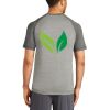 Mens Sublimated PosiCharge Tri Blend Wicking Raglan Tee Thumbnail