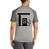 Mens Sublimated PosiCharge Tri Blend Wicking Raglan Tee Thumbnail
