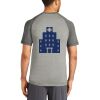 Mens Sublimated PosiCharge Tri Blend Wicking Raglan Tee Thumbnail