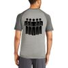 Mens Sublimated PosiCharge Tri Blend Wicking Raglan Tee Thumbnail