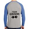 Mens Full Color PosiCharge Long Sleeve Tri Blend Wicking Raglan Tee Thumbnail