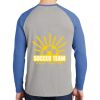 Mens Full Color PosiCharge Long Sleeve Tri Blend Wicking Raglan Tee Thumbnail