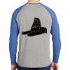 Mens Full Color PosiCharge Long Sleeve Tri Blend Wicking Raglan Tee Thumbnail