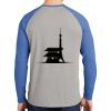 Mens Full Color PosiCharge Long Sleeve Tri Blend Wicking Raglan Tee Thumbnail