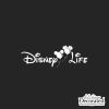 Disney  LIFE Car Laptop Decal Sticker Thumbnail