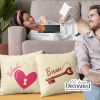 Heart & Key Farmhouse Pillow Cover Thumbnail