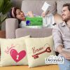 Heart & Key Farmhouse Pillow Cover Thumbnail