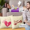 Heart & Key Farmhouse Pillow Cover Thumbnail