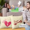 Heart & Key Farmhouse Pillow Cover Thumbnail