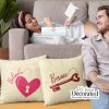 Heart & Key Farmhouse Pillow Cover Thumbnail