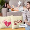 Heart & Key Farmhouse Pillow Cover Thumbnail