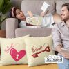 Heart & Key Farmhouse Pillow Cover Thumbnail